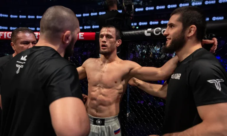 Khabib Nurmagomedov Makes Generous Offer to Paul Hughes After Usman Nurmagomedov's Title Fight