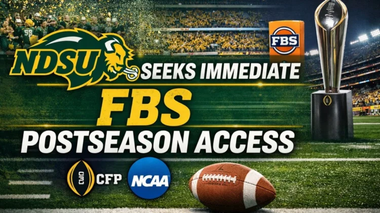NDSU Seeks Immediate FBS Postseason Access