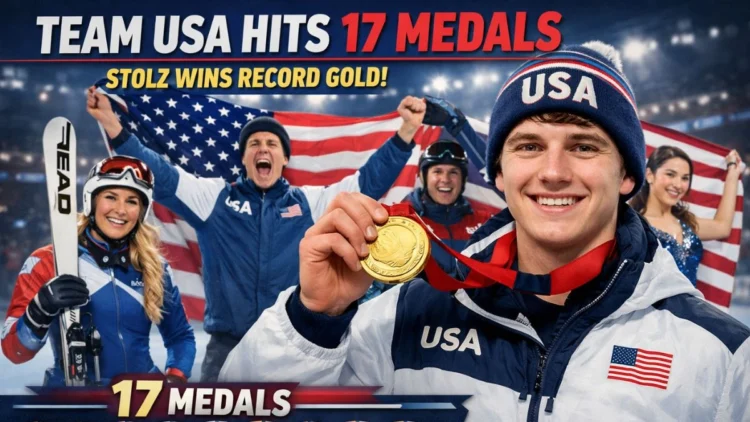 Team USA Hits 17 Medals as Stolz Wins Record Gold